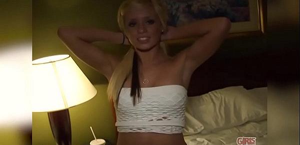  GIRLS GONE WILD - Hot blonde teen with a great piece of ass. I mean, really. Damn.